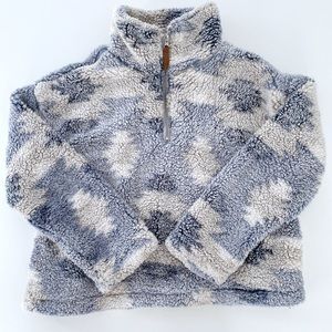 Thread & Supply Fluffy Crop 1/4 Zip